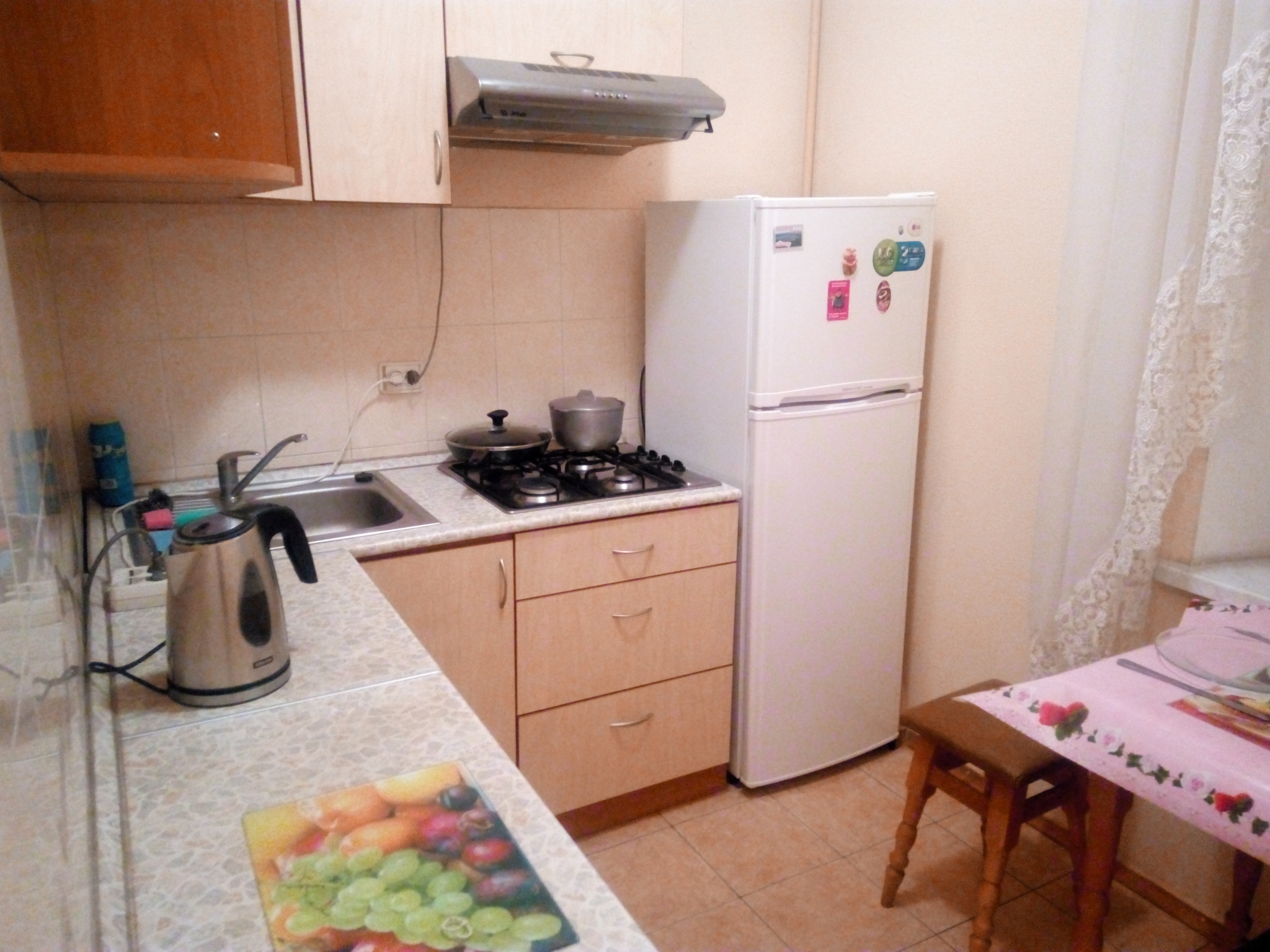 2-кімнатна квартира подобово 55 м², Грушевського вул., 23