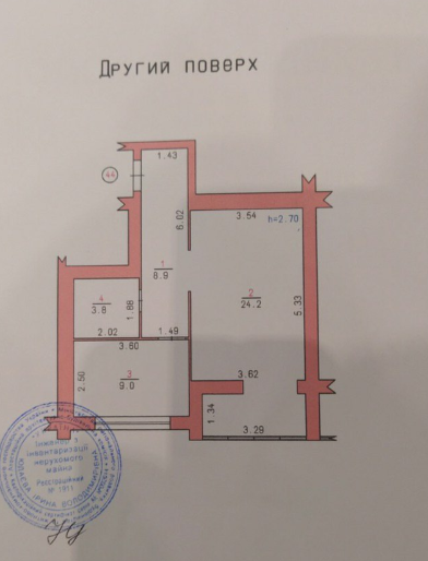 Продаж 1-кімнатної квартири 46 м², Лсогринвецька ул., 4