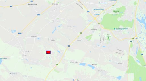 Продаж ділянки під індивідуальне житлове будівництво 200 соток, Одеска ул.