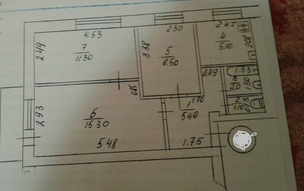 Продажа 3-комнатной квартиры 54 м², Олександорйський бул., 167