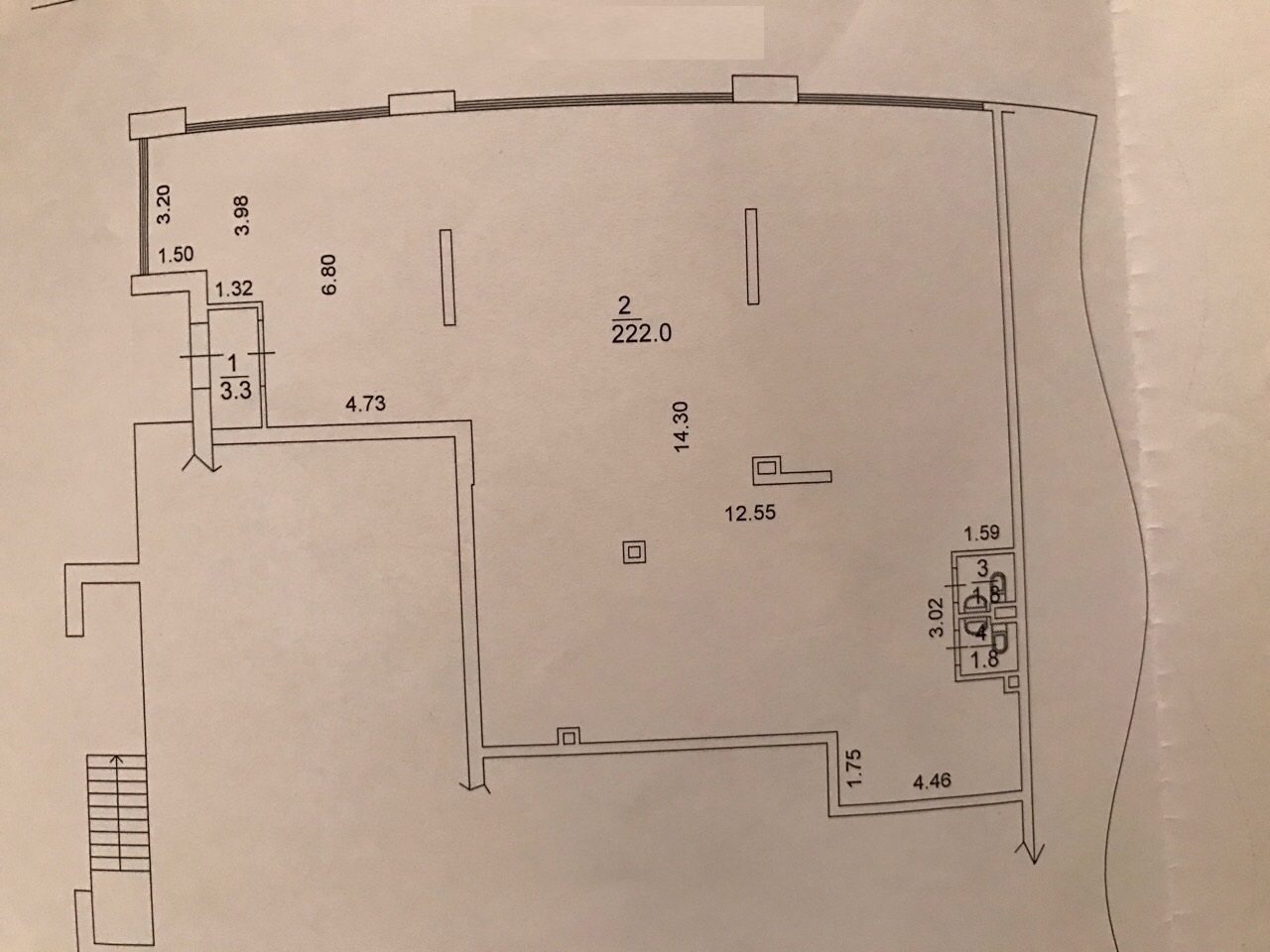 Оренда офісу 245 м², Академіка Філатова вул., 2/1