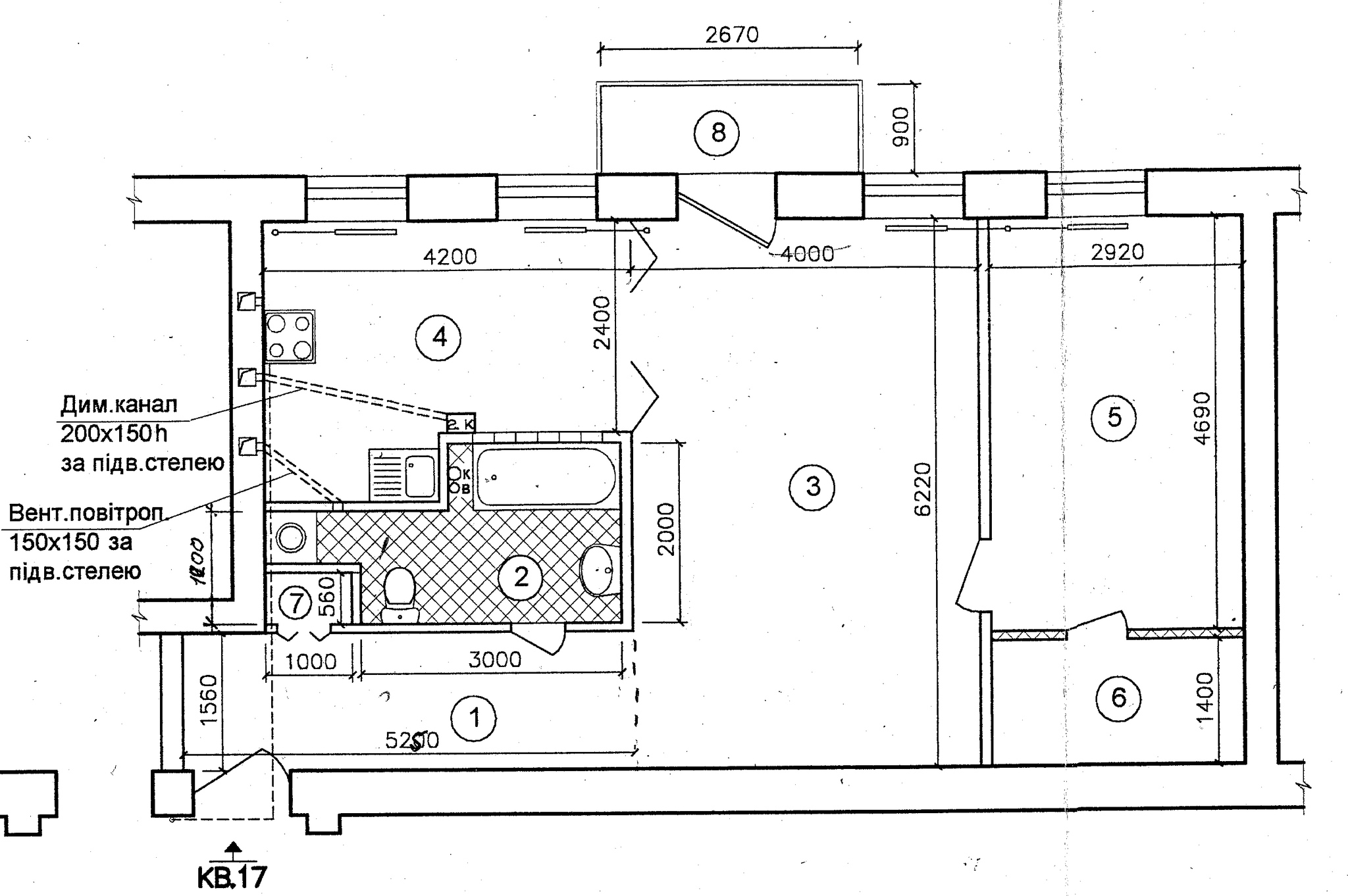 Аренда 2-комнатной квартиры 70 м², Лютеранская ул., 13