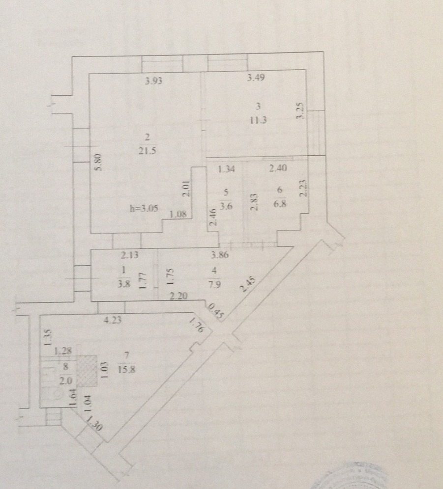 Продажа офиса 73 м², Воздухофлотский просп.