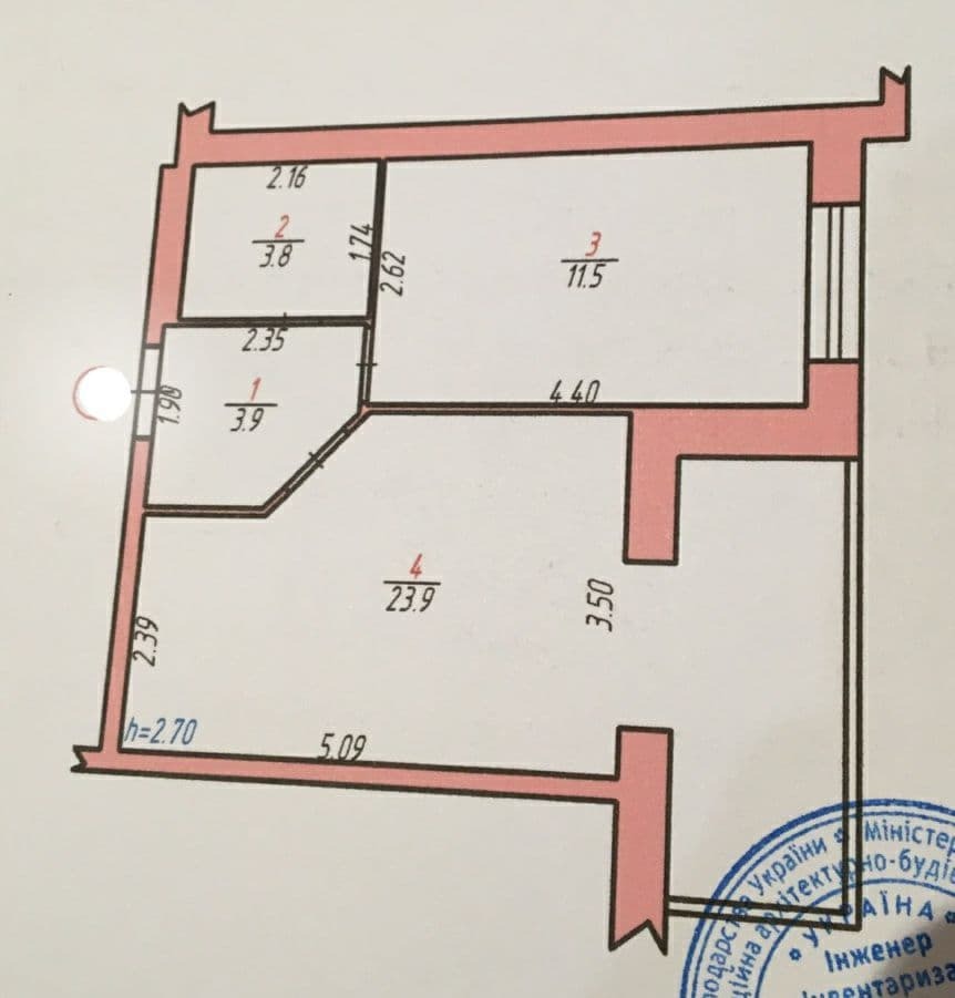 Продаж 1-кімнатної квартири 43 м², Лісогриневецька вул., 18/1Г