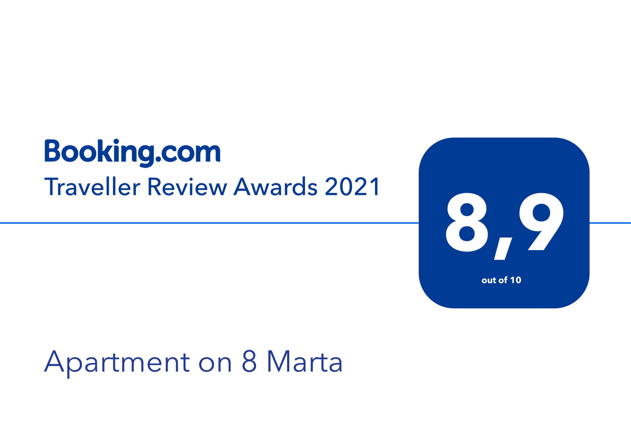 Студия посуточно 37 м², 8-го Марта ул., 34