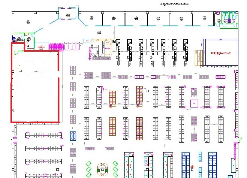 Аренда торгового помещения 250 м², Шевченко ул., 58