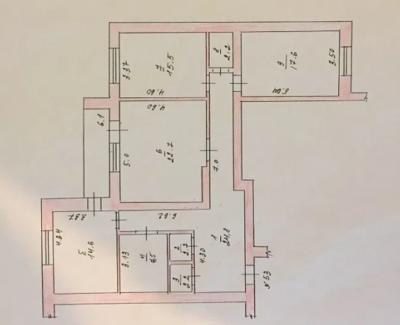 Продаж 3-кімнатної квартири 115 м², Зарічанська вул., 1Ф