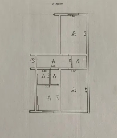 Продажа 3-комнатной квартиры 73 м², Леси Украинки бул., 4