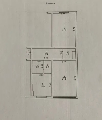 Продаж 3-кімнатної квартири 73 м², Лесі Украинки бул., 4