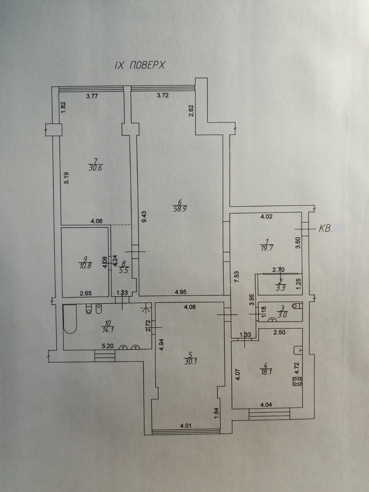 Продаж 3-кімнатної квартири 177 м², Черноморский 1-й пров.