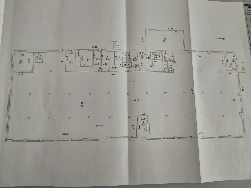 Оренда торговельного приміщення 6814 м², Клочківська вул., 101Д