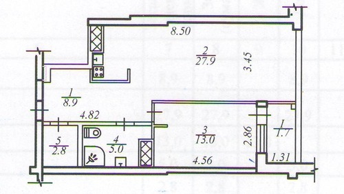 Продаж 2-кімнатної квартири 60 м², Гусенка вул., 17