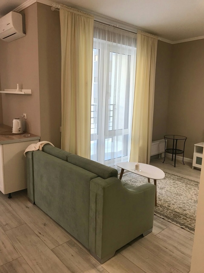 1-комнатная квартира посуточно 43 м², Практичная ул., 2