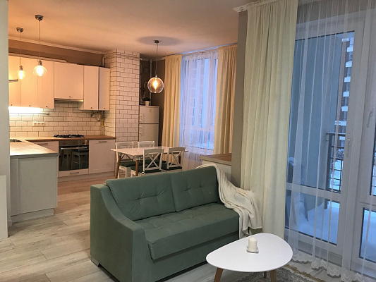 1-комнатная квартира посуточно 43 м², Практичная ул., 2