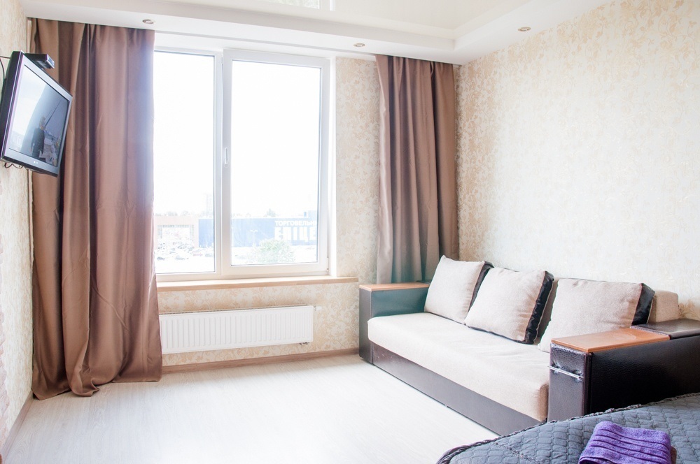 1-комнатная квартира посуточно 43 м², Богатырская ул., 6А
