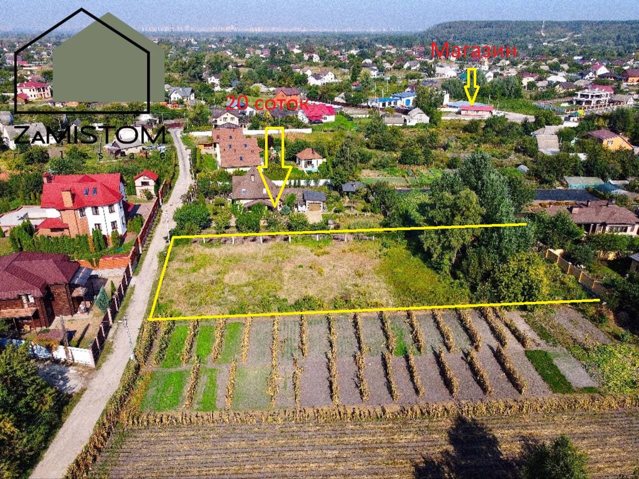Продаж ділянки для приватного використання 20 соток, Морська ул.