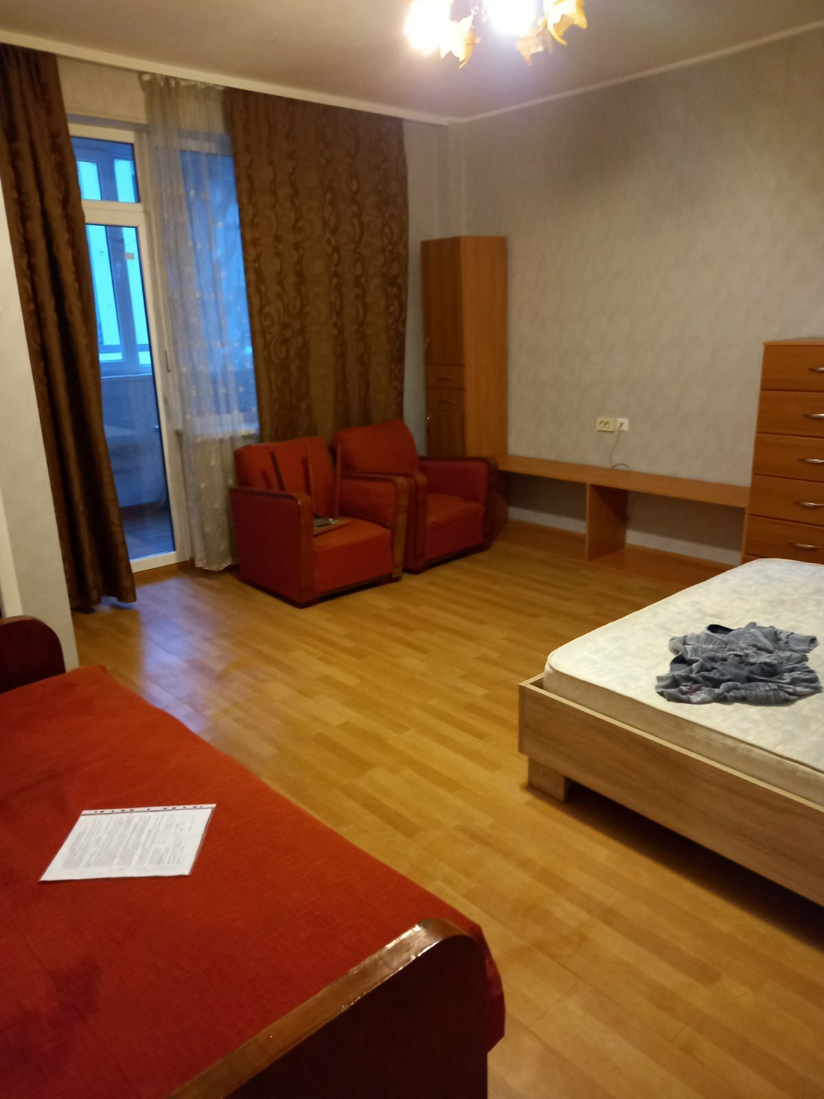 Аренда 1-комнатной квартиры 40 м², Генерала Бочарова ул., атриум ул., 3/10