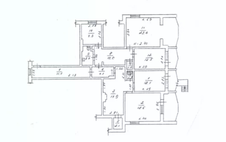 Аренда офиса 133 м², Люстдорфская дор.