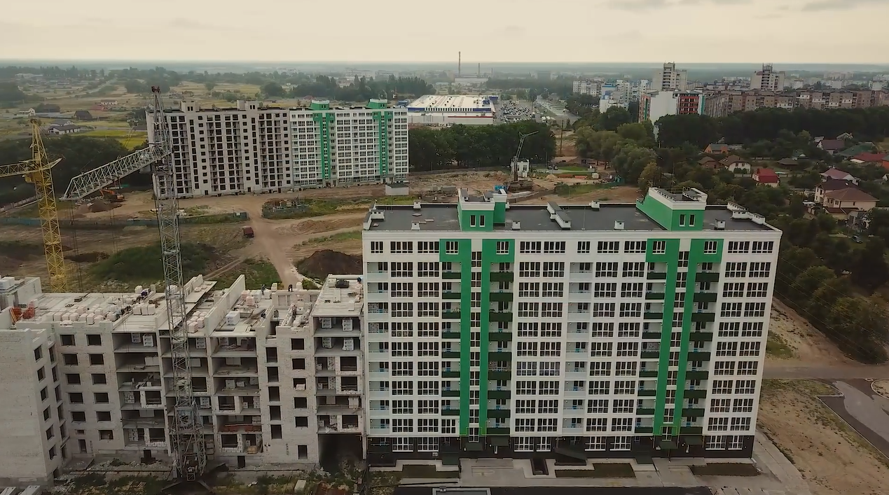 Хід будівництва ЖК Олександрівський, серп, 2021 рік