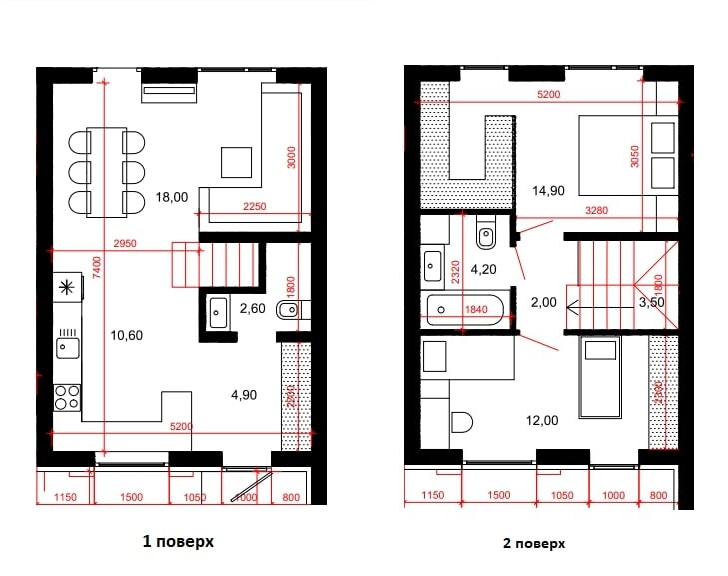 Таунхаус 73.3 м² в Таунхаусы Holland Park 2 от 21 010 грн/м², с. Новые Петровцы