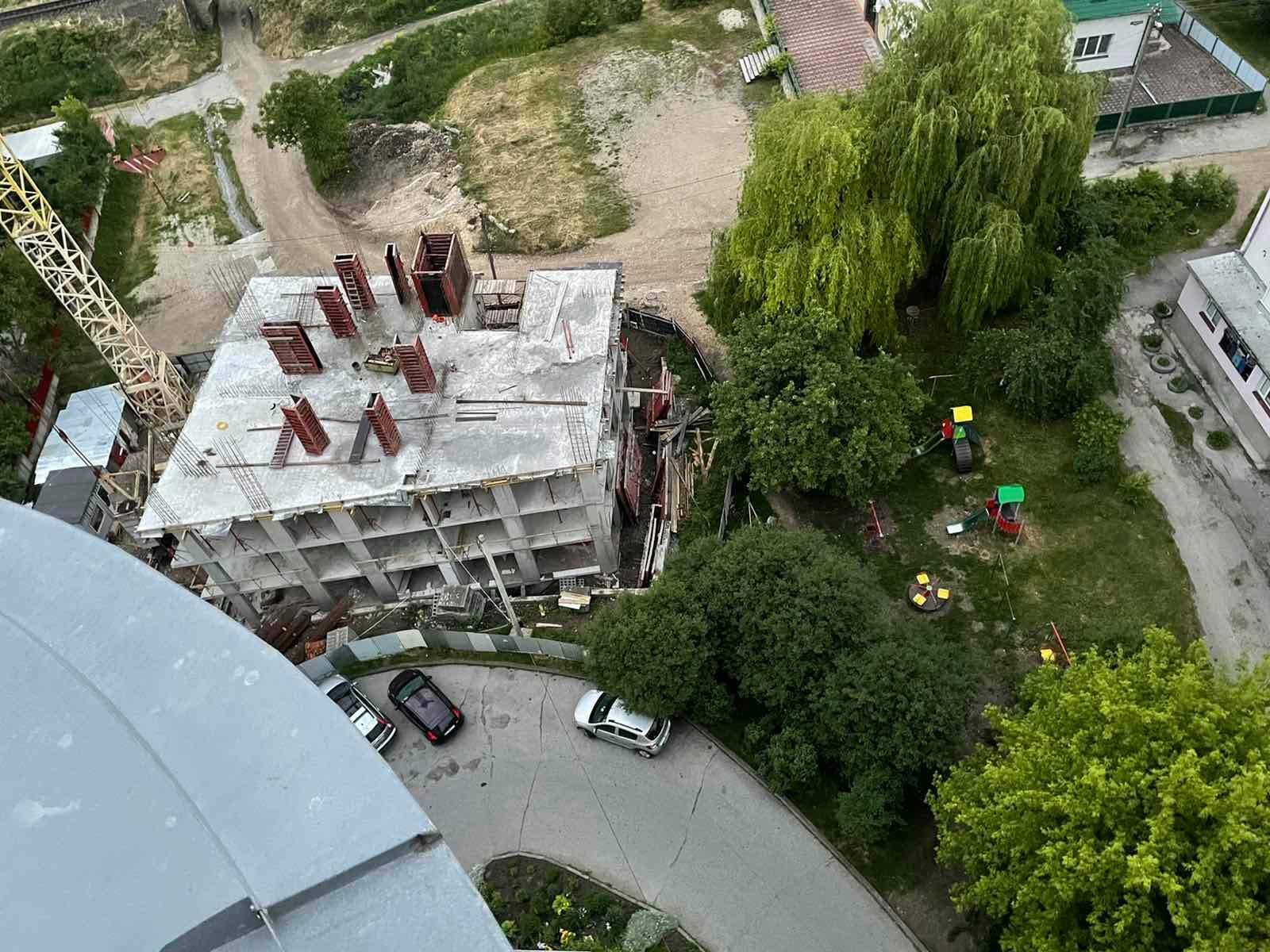 Ход строительства ЖК Адамант, июнь, 2021 год