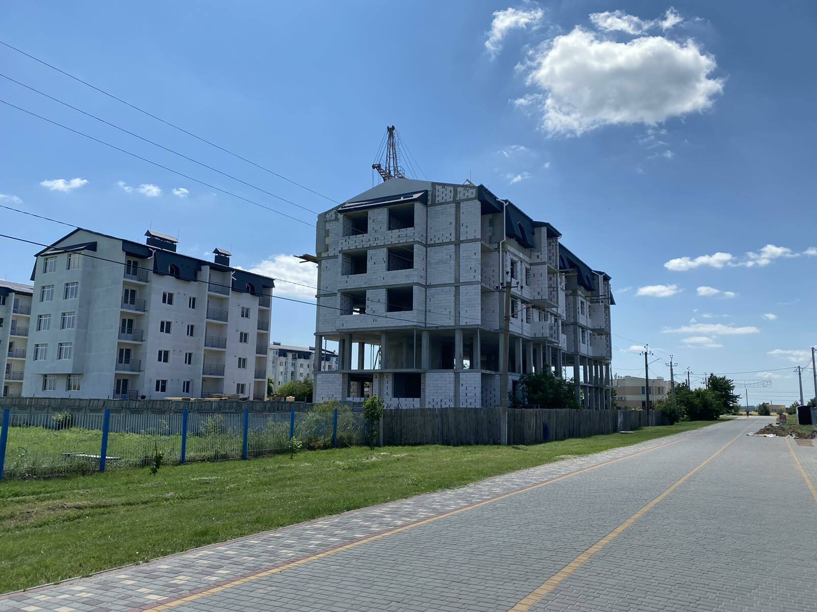 Ход строительства ЖК Новосел, июнь, 2021 год