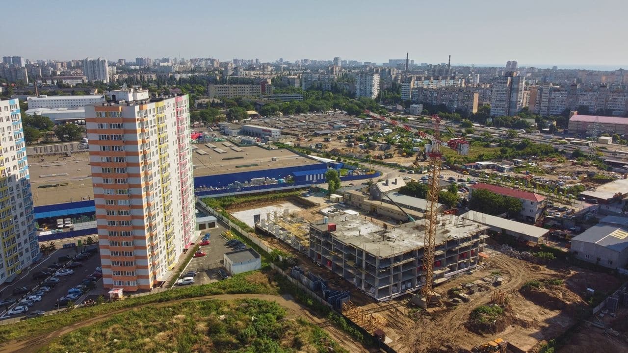 Хід будівництва ЖК Акварель-8, лип, 2021 рік