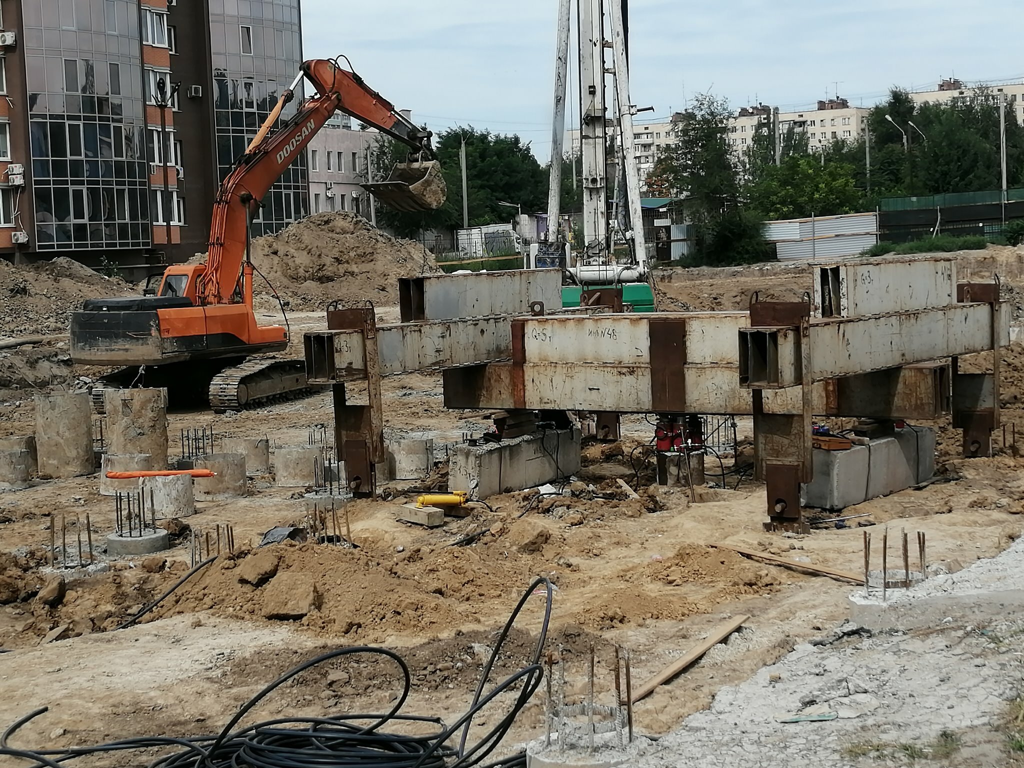 Хід будівництва ЖК Osnova, серп, 2021 рік