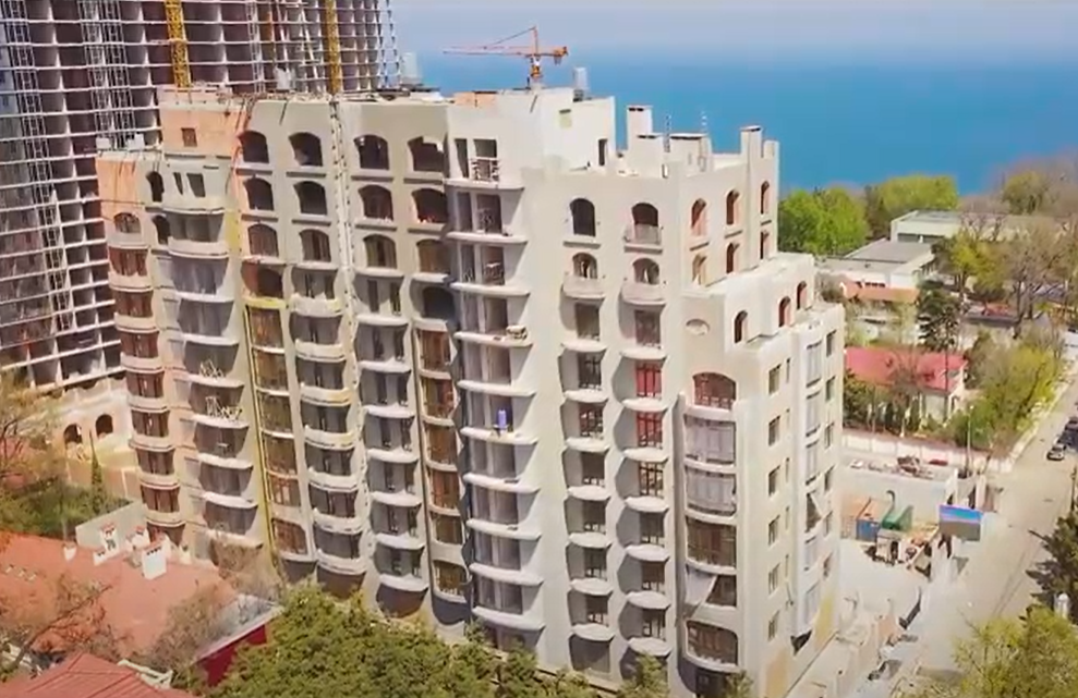 Ход строительства КД Biarritz, май, 2021 год