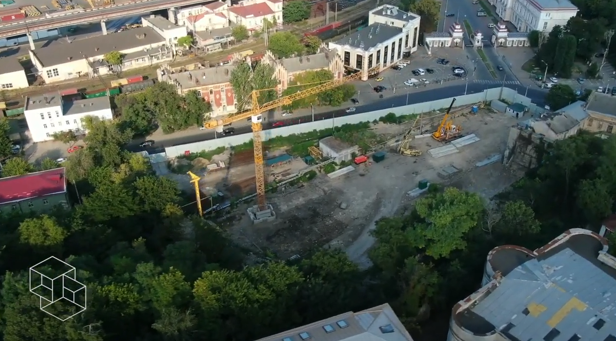 Ход строительства ЖК Пространство у Стамбульского парка, сен, 2021 год