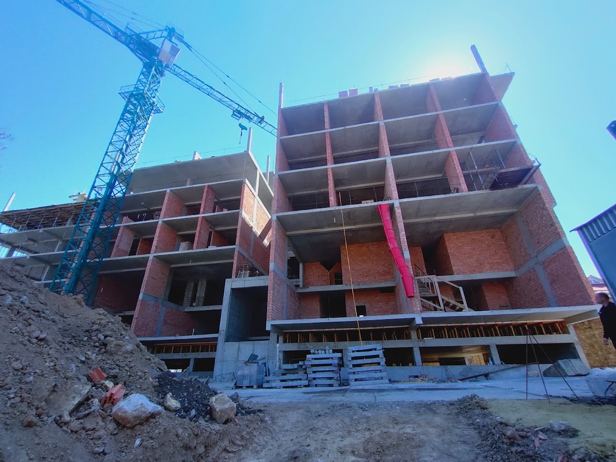 Хід будівництва КБ Сапфір, трав, 2021 рік