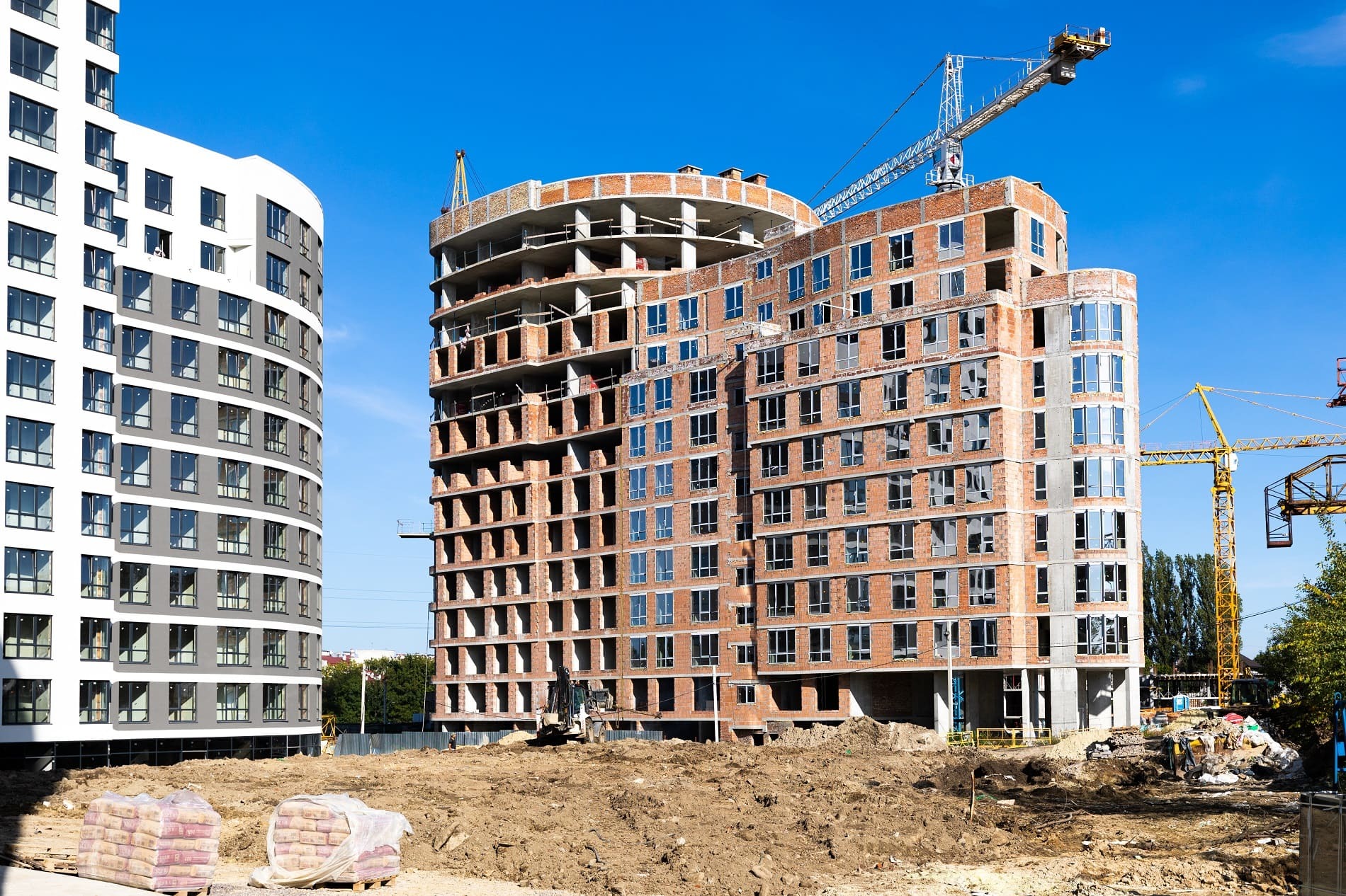Ход строительства ЖК Парус City, сен, 2021 год