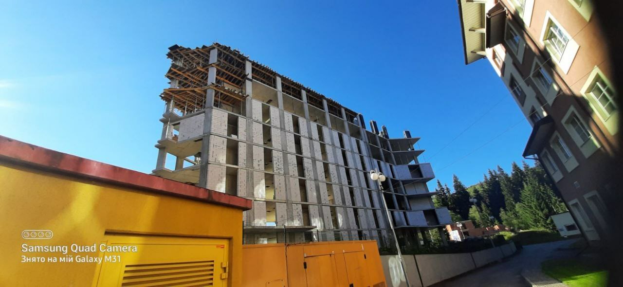 Ход строительства Апарт-комплекс Le Méandre, сен, 2021 год