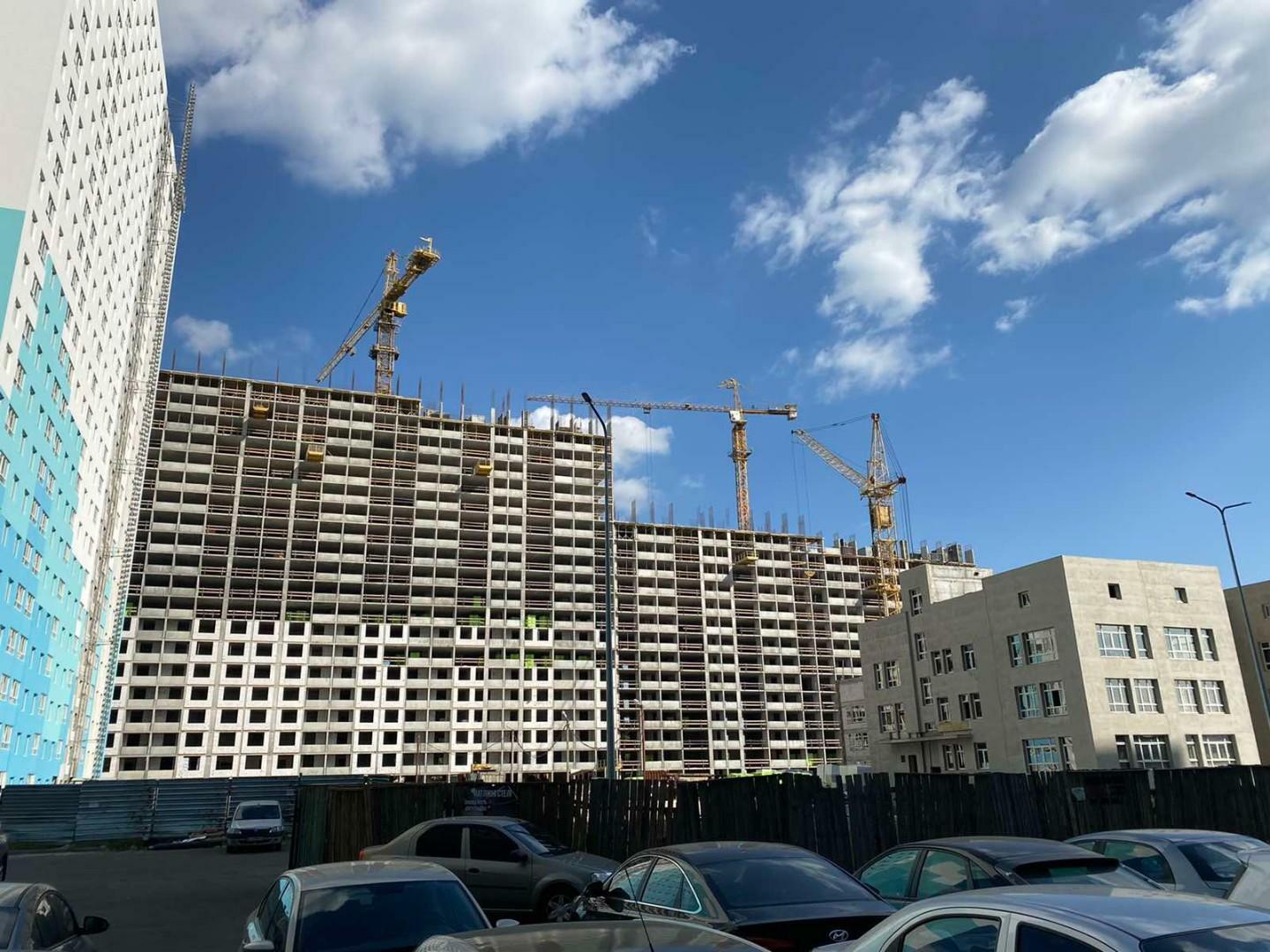 Ход строительства ЖК Одесский бульвар, сен, 2021 год