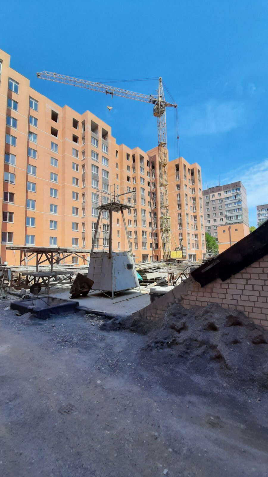 Ход строительства ЖК Suncity, июль, 2021 год