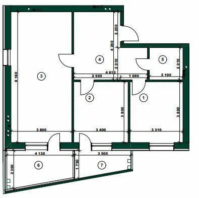 2-кімнатна 85.47 м² в ЖК ParkVille від 42 050 грн/м², Харків