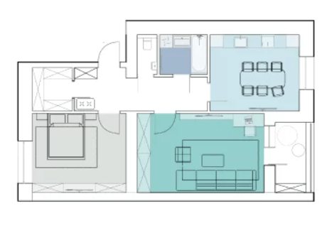 2-кімнатна 72.2 м² в ЖК Comfort House від 18 500 грн/м², с. Липини