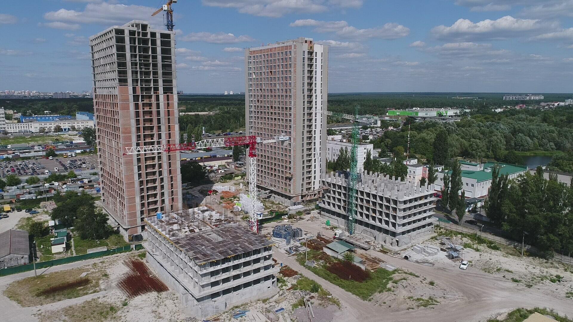 Хід будівництва ЖК Urban Park, вер, 2021 рік