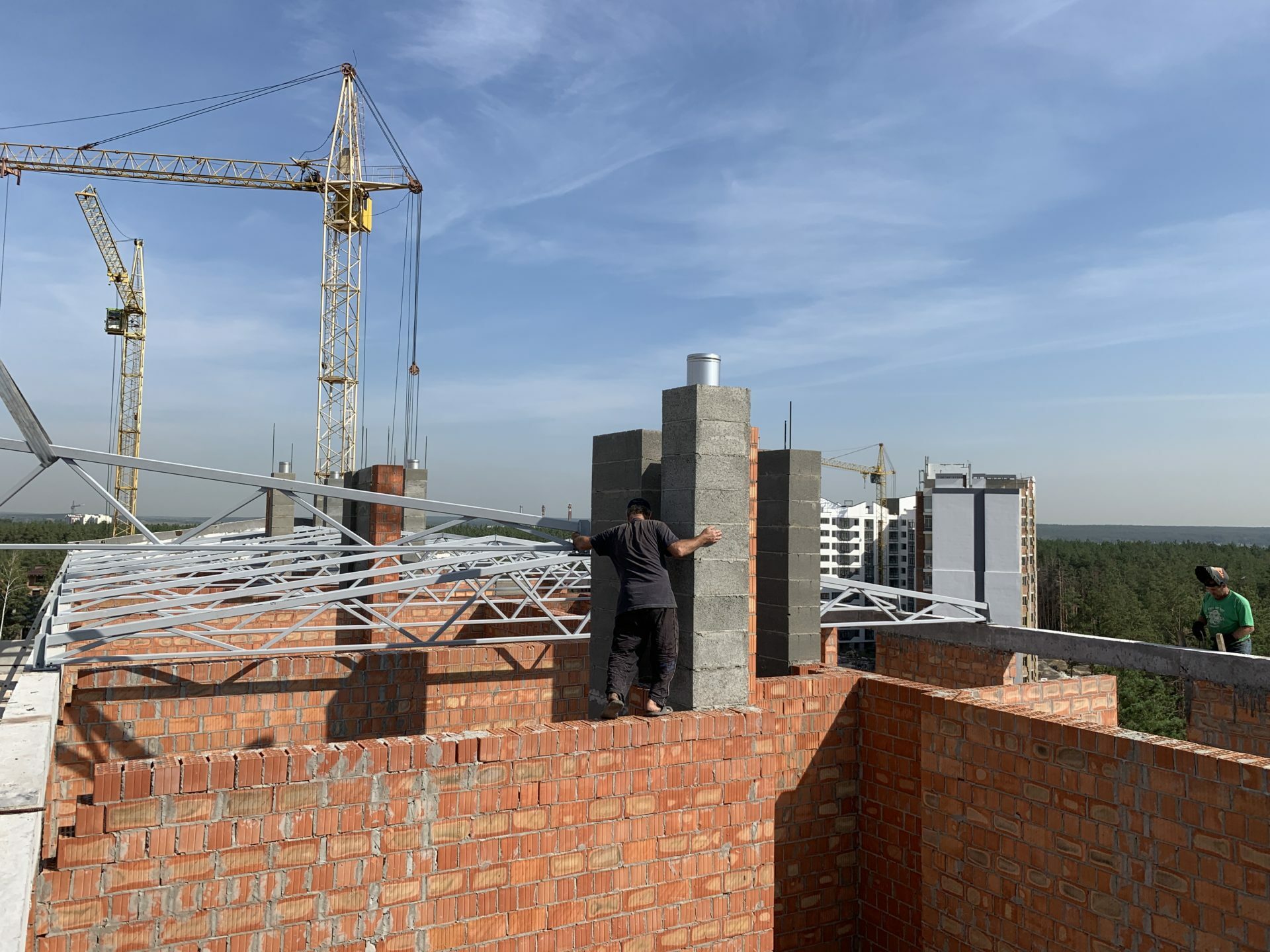 Хід будівництва ЖК PARKTOWN, вер, 2021 рік