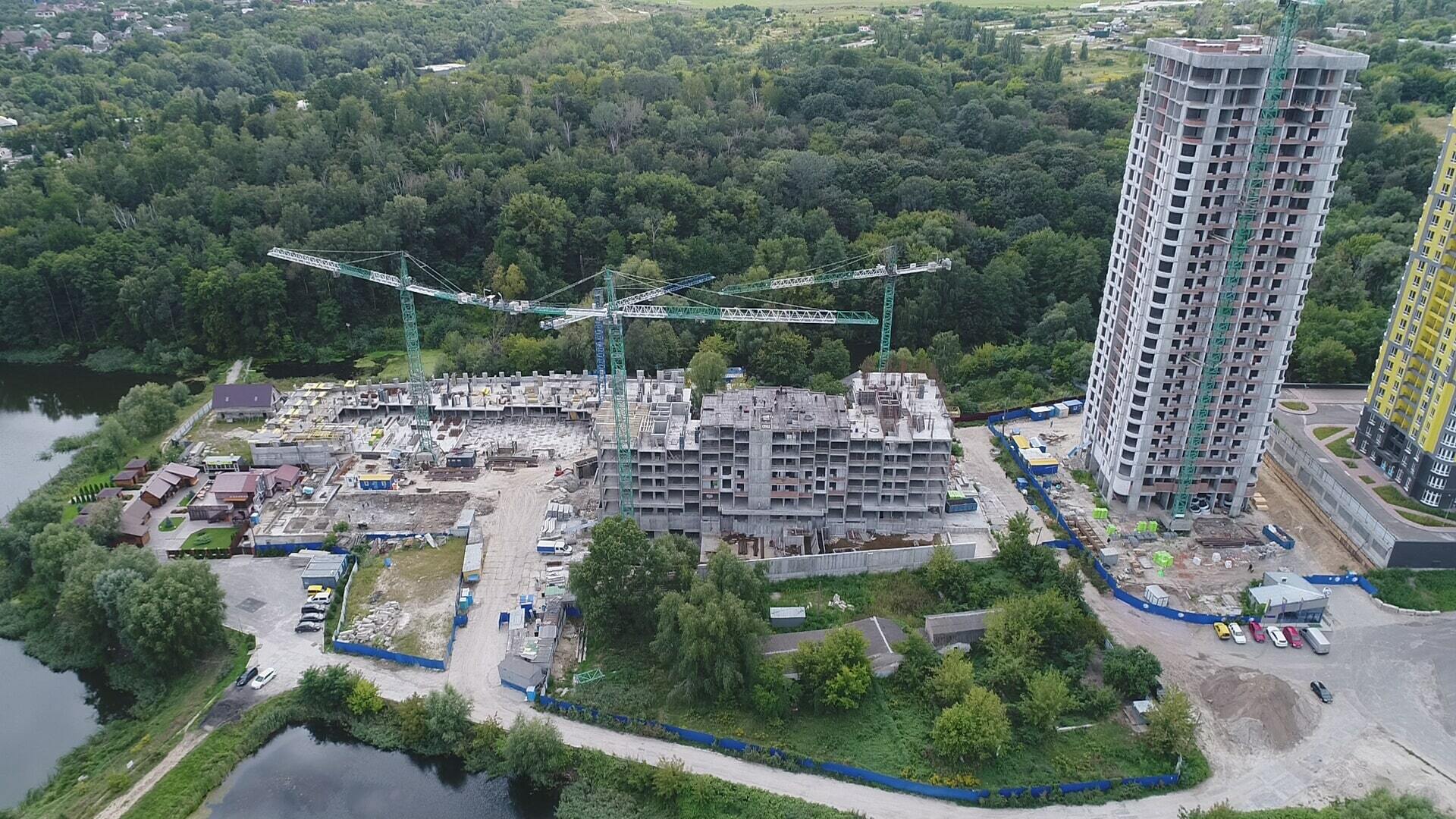 Ход строительства ЖК Медовый-2, сен, 2021 год