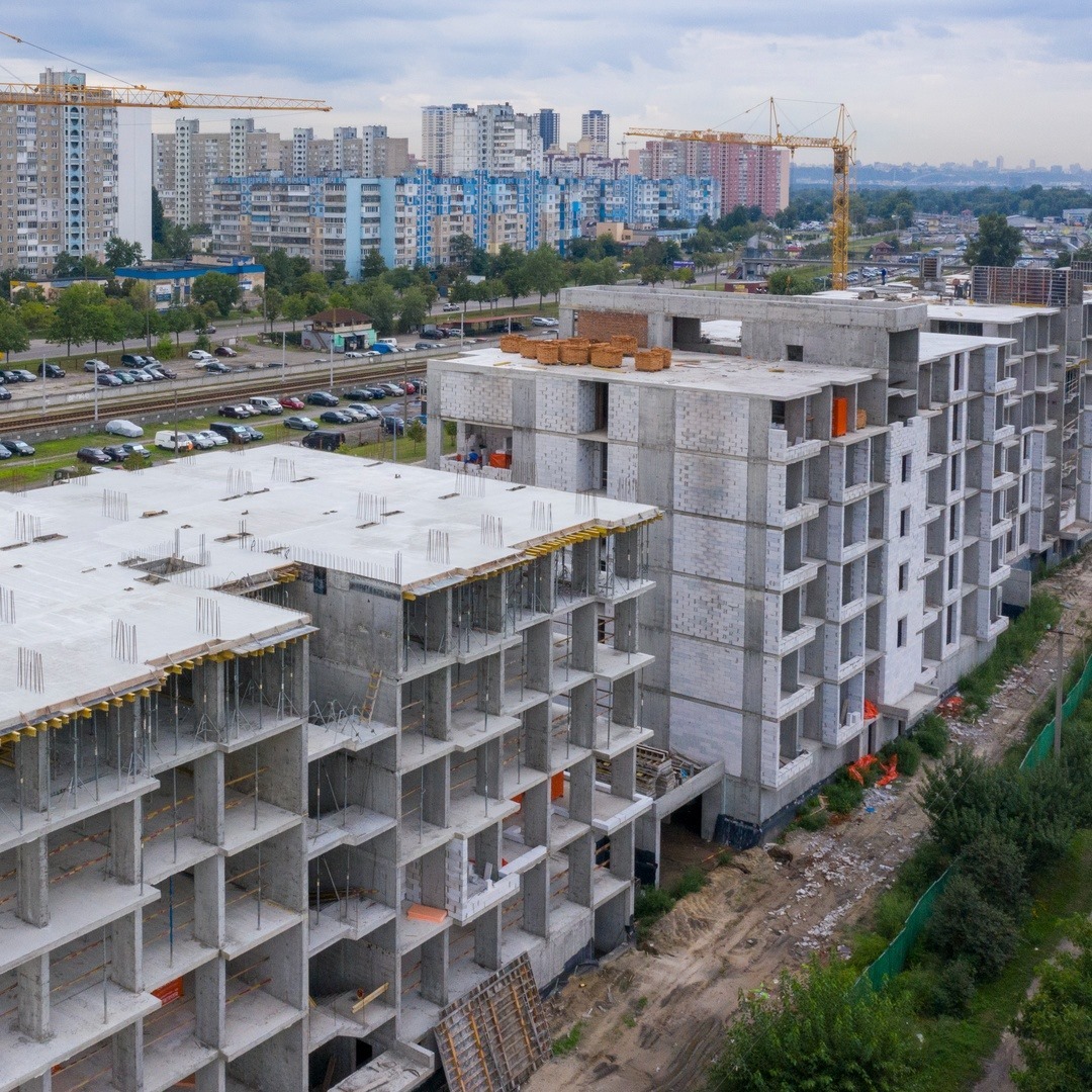 Ход строительства ЖК Q-smart, сен, 2021 год