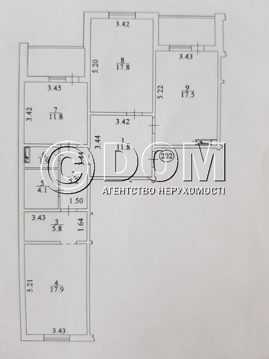 Продаж 3-кімнатної квартири 102 м², Балтійський пров., 5