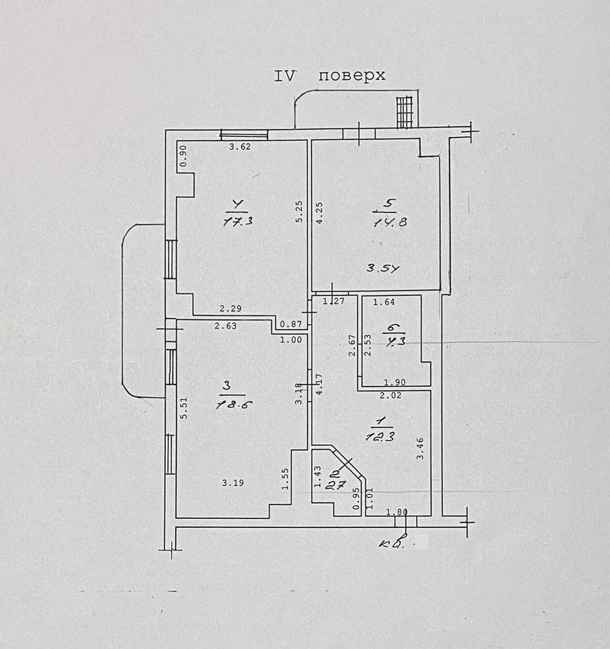 Продаж 2-кімнатної квартири 73 м², Греческая вул., 1А