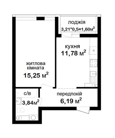 1-кімнатна 38.66 м² в ЖК Феофанія City від 34 650 грн/м², Київ