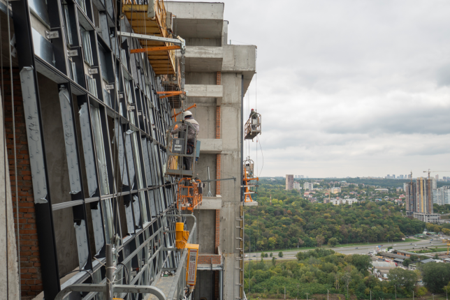 Хід будівництва ЖК Edelweiss House, вер, 2021 рік