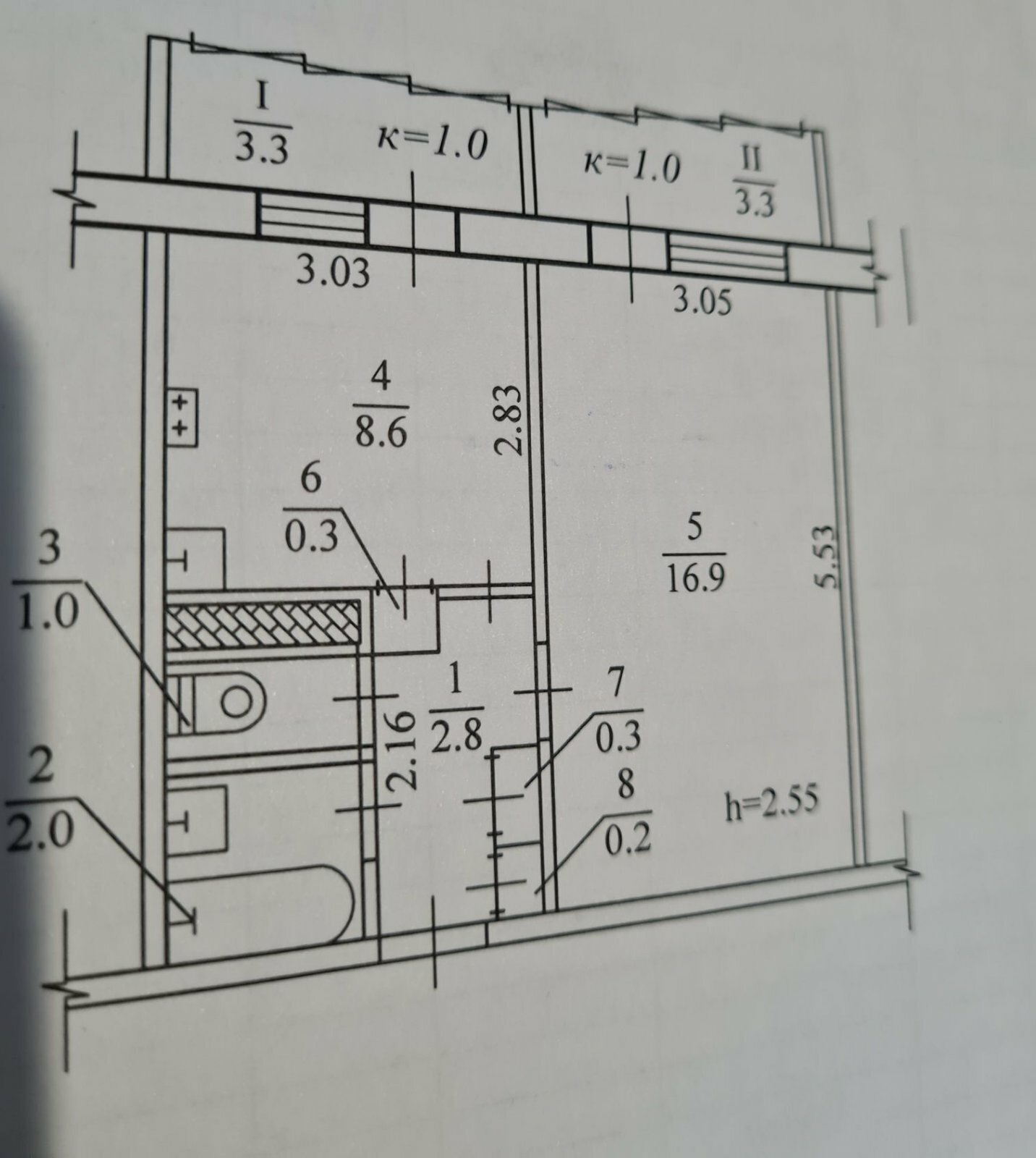 Продажа 1-комнатной квартиры 39 м², Героев просп., 20