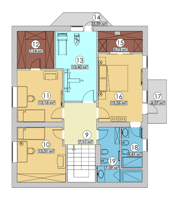 Коттедж 188 м² в КГ Новая Березовка от 20 798 грн/м², с. Березовка