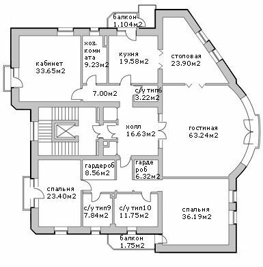 5+ комнат 262 м² в ЖК Альпийский городок от 28 400 грн/м², Киев