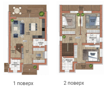 Котедж 150 м² в КМ Осокор від 26 400 грн/м², Київ