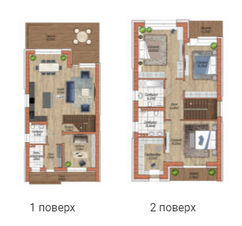 Котедж 170 м² в КМ Осокор від 25 059 грн/м², Київ